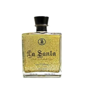 Tequila La Santa Añejo Cristalino Gold 24K 750 ml