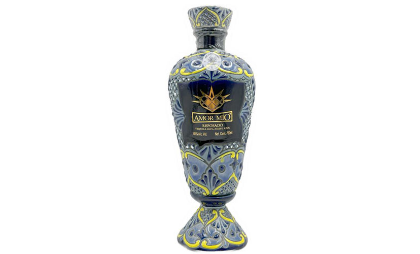 Amor Mio Reposado Ceramic Tequila 750 ml